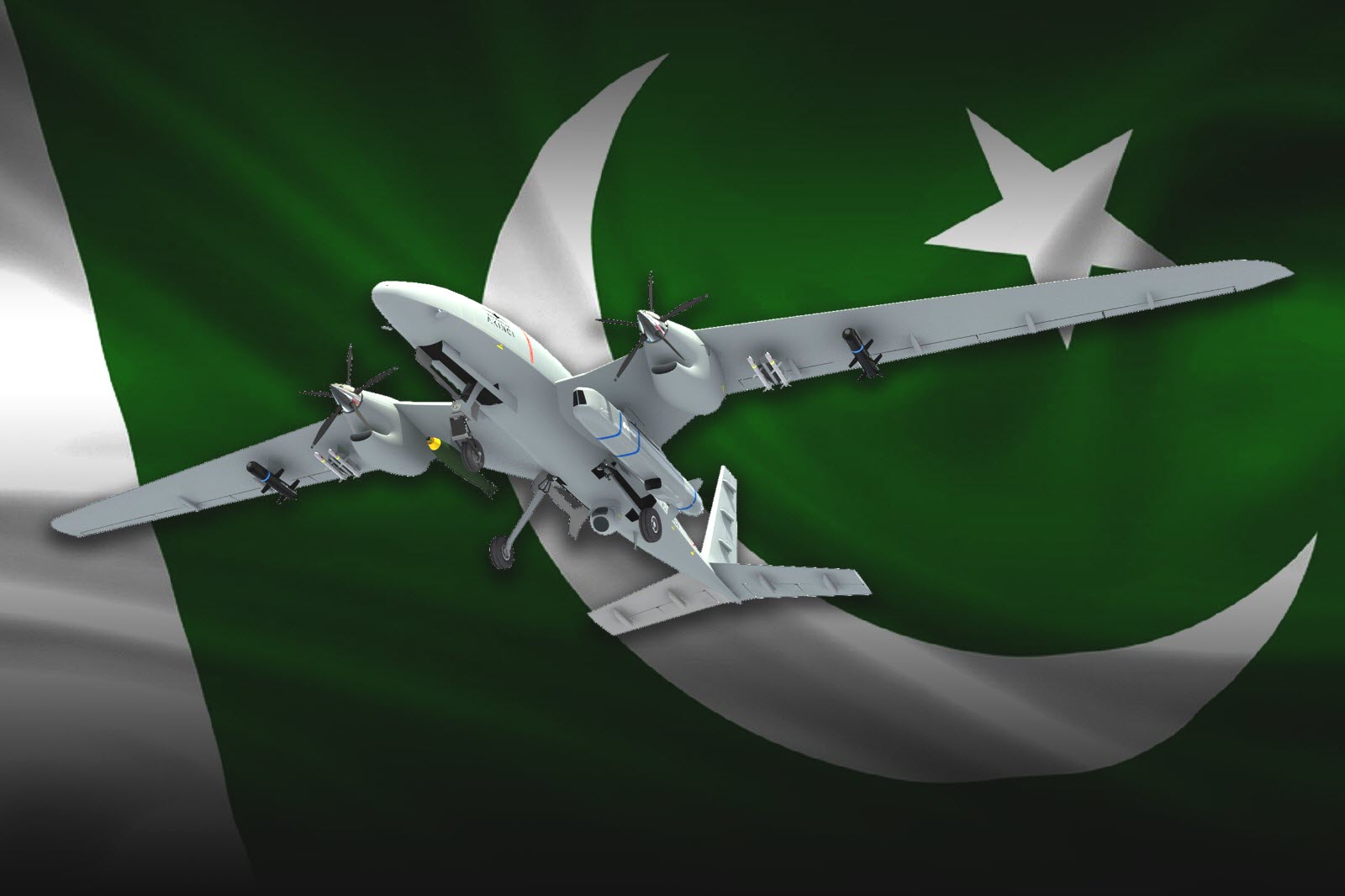 PAKISTAN AIR FORCE Officially Deploys AKINCI Long Range Heavyweight ...