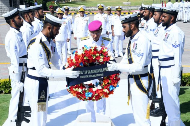 Chief Of Royal Malaysian Navy And PAK NAVAL CHIEF Discusses The Serious Issue Of indian And iranian State Backed And State Funded Terrorism At NAVAL HQ Islamabad