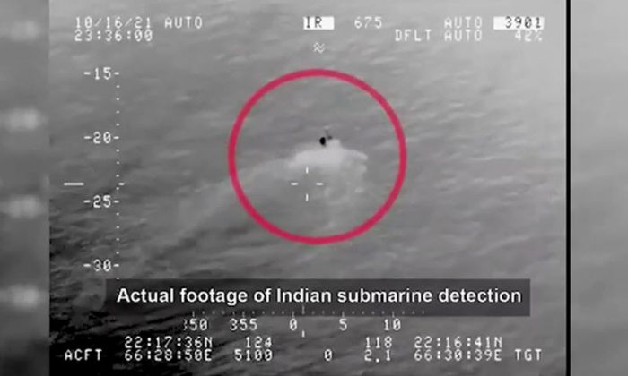 Detection of indian Kalvari-Class Diesel Electric Submarine by PAK NAVY on 16th October 2021