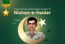 CJCSC And TRI-SERVICES CHIEFS Of Sacred PAKISTAN Pays Rich And Glorious Tribute To Brave Son Of Sacred PAKISTAN Pilot Officer Rashid Minhas Shaheed On His 53rd Martyrdom Anniversary