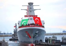 PAK NAVY Newly Commissioned Stealth Warship PNS HUNAIN Conducts Bilateral Strategic Naval Ex TURGETREIS-X With Brotherly TURKIISH NAVY During Official Visit To PAKISTAN Iron Brother TURKIYE