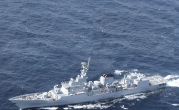 PAK NAVY Heavily Armed And Highly Sophisticated Stealth Warship PNS SHAMSHEER Participates in “Operation TALON GRIP” In Gulf Of Oman