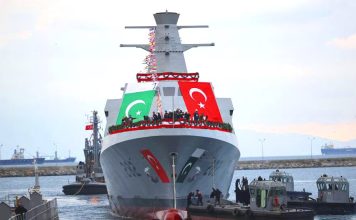 PAK NAVY Successfully Inducts 2 x Heavily Armed and Highly Sophisticated Multipurpose Stealth Warships PNS BABUR And PNS HUNAIN In Its Combatant Fleet On 59 Defense And Martyrs Day