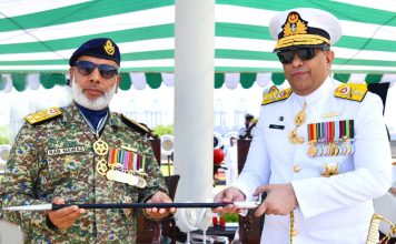 PAK NAVY Rear Admiral Faisal Amin HI(M) Assumes The Command Of Commander Coast (COMCOAST) During The Prestigious Change Of Command Ceremony Held At Karachi