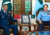 Inspector Royal Moroccan Air Force Major Gen Mohammed Gadih and PAF CHIEF Zaheer Ahmed Babar discuss Regional and Trans-Regional Security