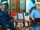 Inspector Royal Moroccan Air Force Major Gen Mohammed Gadih and PAF CHIEF Zaheer Ahmed Babar discuss Regional and Trans-Regional Security