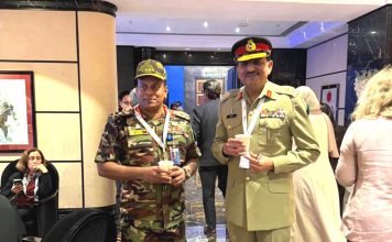 PAK ARMY CGS Lt. Gen Avais Dastgir & PAKISTAN Iron Brother Bangladesh Army CGS Lt. Gen Meezan Ur Rehman Shami Agrees To Further Strengthen The Strategic Partnership Of Both Iron Brother Countries