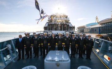 PAK NAVY Successfully Commissions Heavily Armed And Hi-Tech OPV-II PNS YAMAMA Stealth Warship During A Graceful And Prestigious Commissioning Ceremony Held At Constanta In Romania