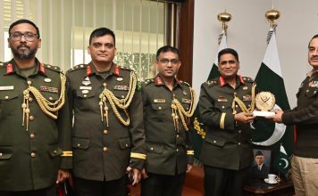 COAS General Asim Munir And Bangladesh ARMY Principal Staff Officer Lt General S M Kamr-ul-Hassan Agreed In Principle To Further Forge The Strategic Partnership Between Both Iron Brothers