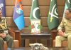 Principal Staff Officer of the Armed Forces Division of BANGLADESH Lieutenant General S M Kamr-ul-Hassan And CJCSC General Sahir Shamshad Mirza Held Important Meeting At Joint Staff HQ Rawalpindi